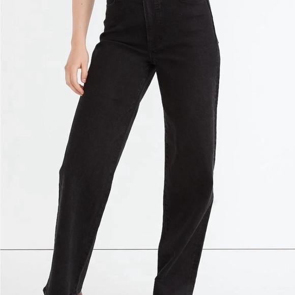 EUC Madewell Perfect Vintage Wide-leg Jean black, 31 - Picture 3 of 9